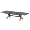 Hliníkový stôl BERGAMO II. 250/330 cm (antracit) - Antracit
