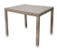 Záhradný ratanový stôl NAPOLI 80x80 cm (sivo-béžová) - Béžová