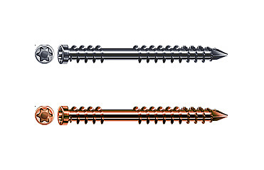 Terasové skrutky SPAX 5 x 50 mm Strieborné nerezové skrutky 5 × 50 mm BIT T 25 | 200 ks